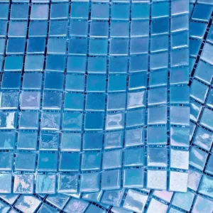 Metallic Glass mosaic for Pool