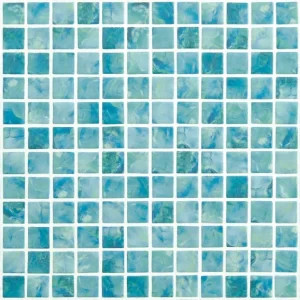 Aqua Green Glass Mosaic for Pool